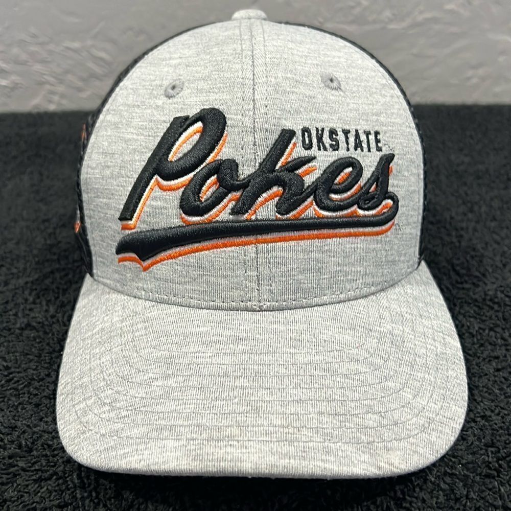🔥🏈 OKLAHOMA STATE COWBOYS Mesh Back Snapback HAT - OSFA - PERFECT!!!